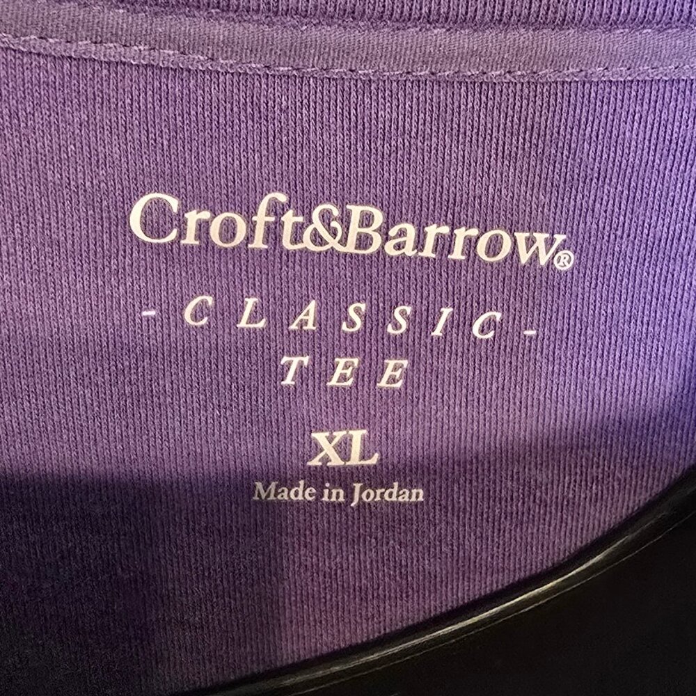 Purple Croft & Barrow Tee - Picture 6 of 7